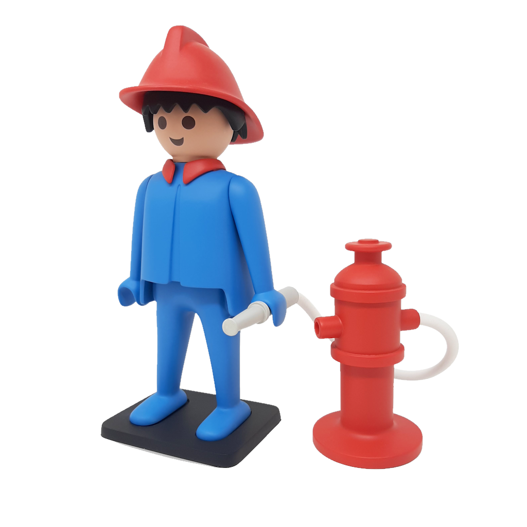 Grande Figurine Playmobil le Pompier