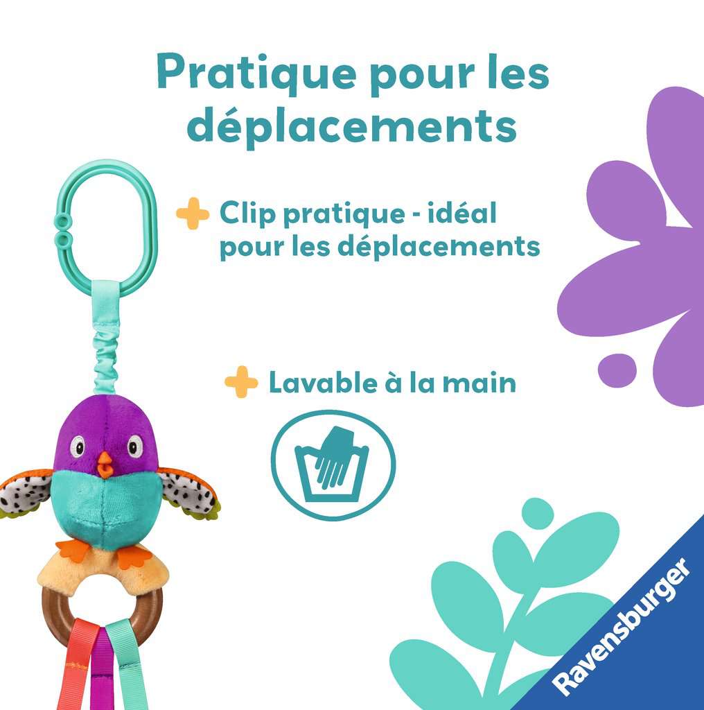 Play+ Mon doudou d'éveil petit Oiseau Ravensburger