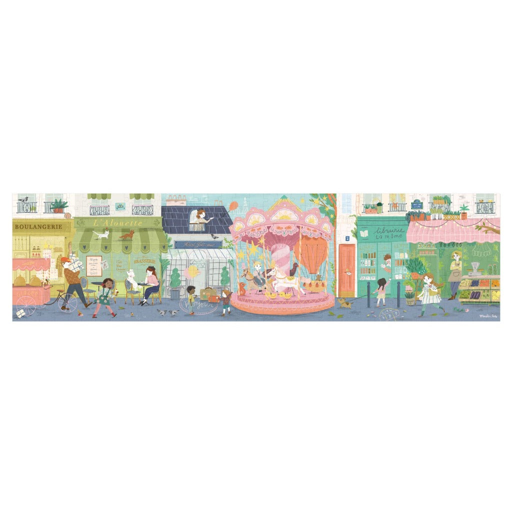Puzzle 350 pièces 10 rue des Lilas