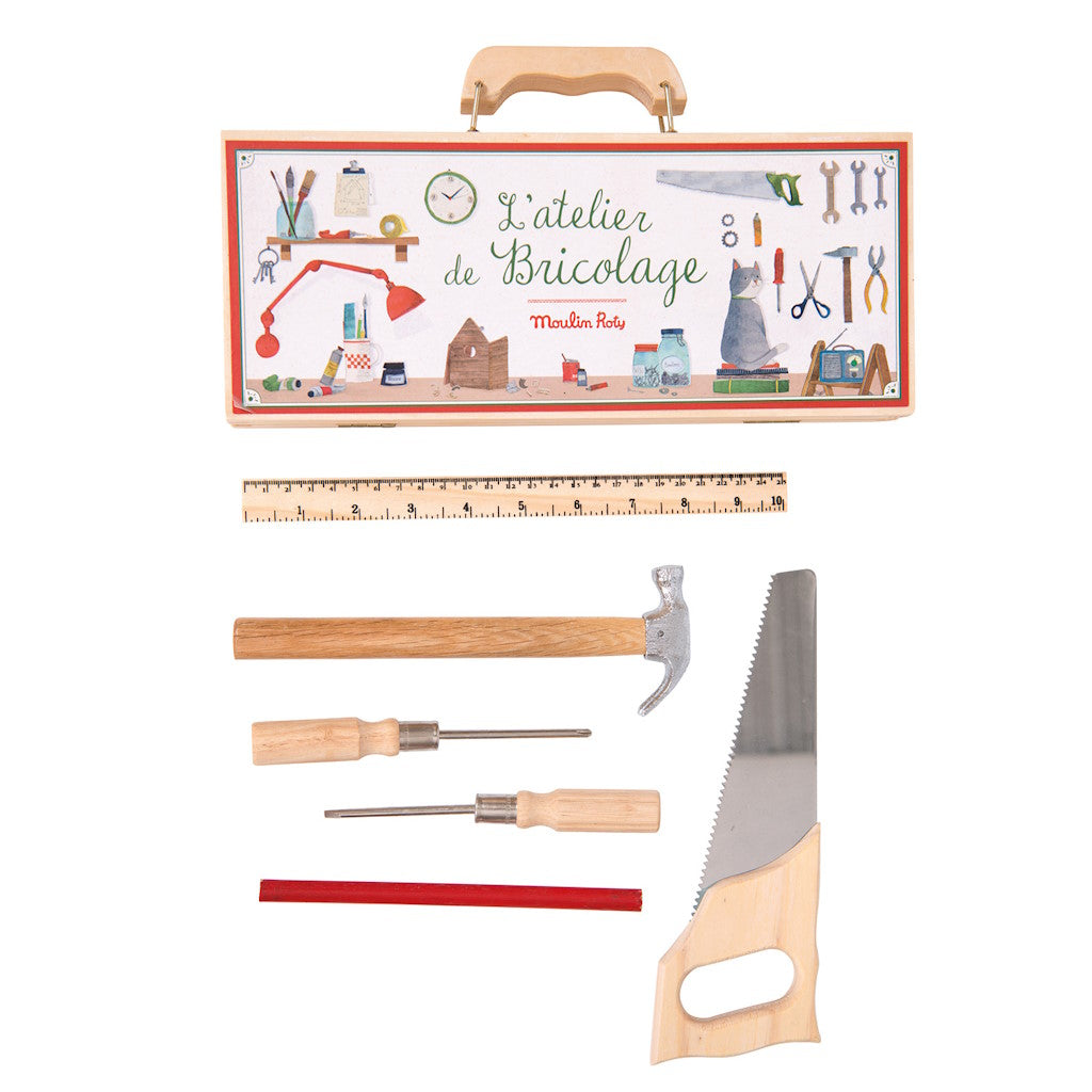 Petite valise bricolage (6 outils)