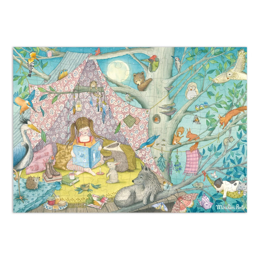 Puzzle 100 pièces La Cabane Secrète