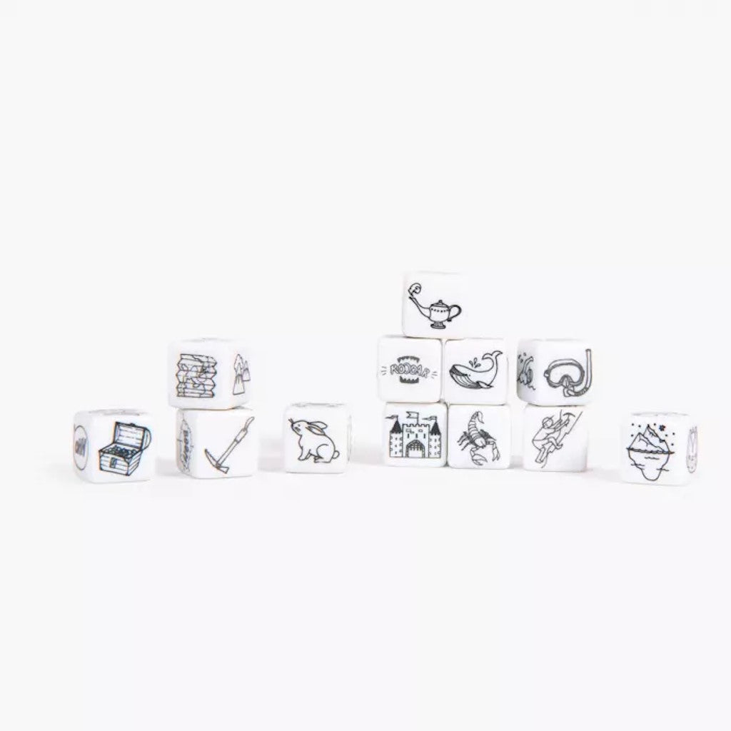 Dés à histoires Le Jardin du Moulin
