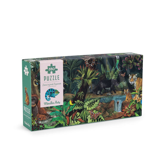 Puzzle 350 pièces Forêt Tropicale