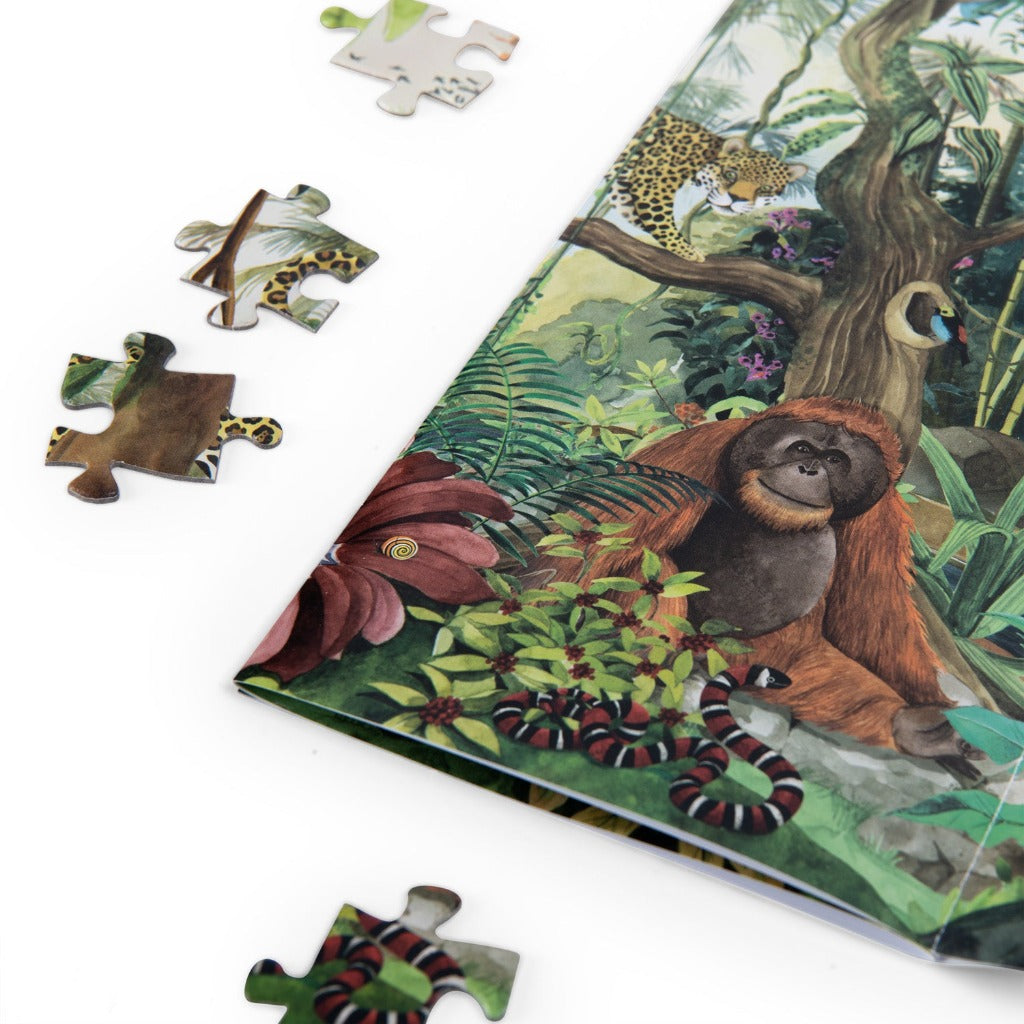 Puzzle 350 pièces Forêt Tropicale