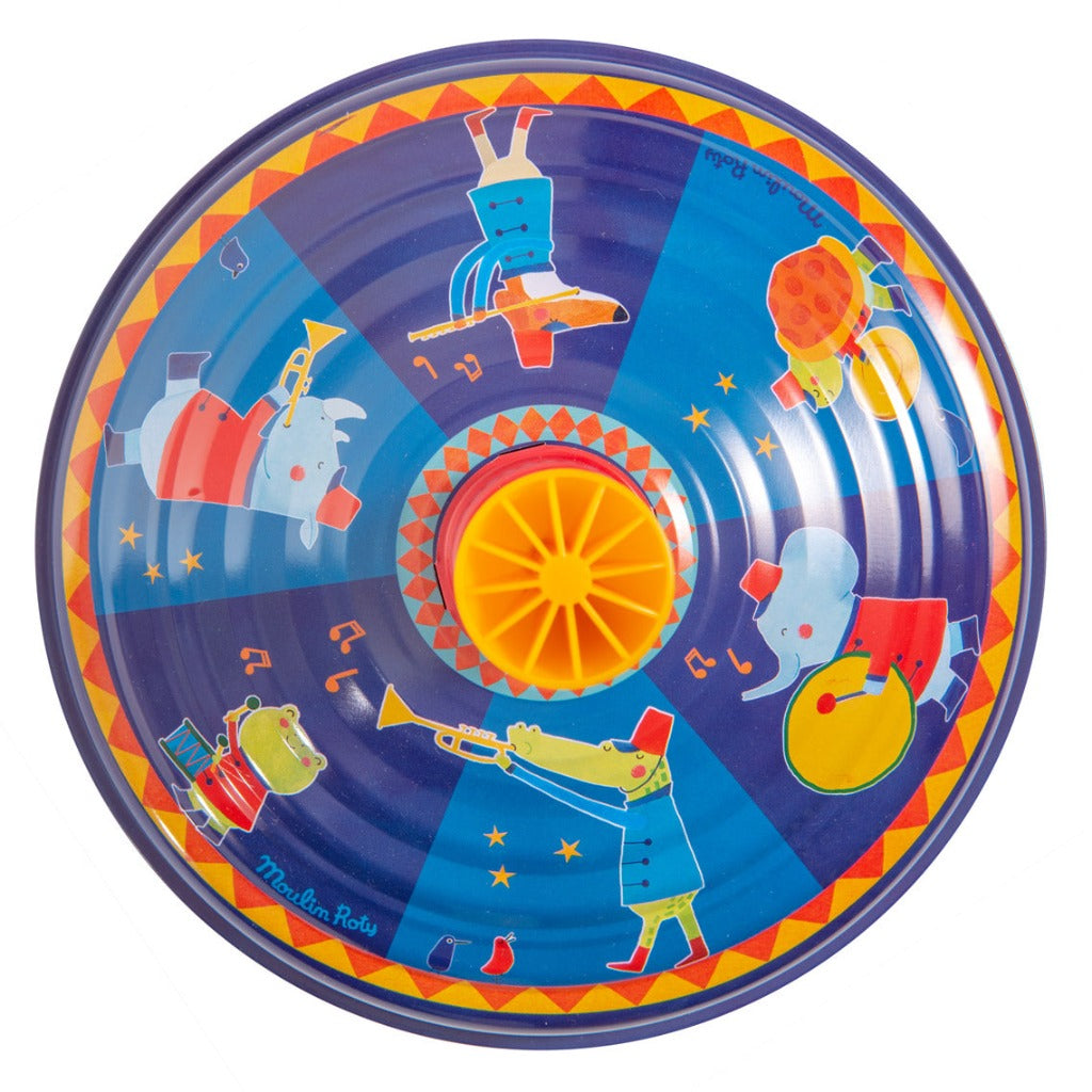 Grande toupie fanfare Les jouets métal