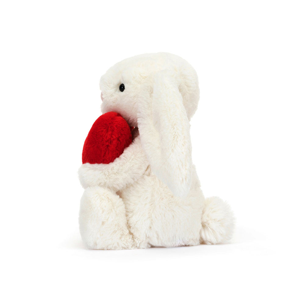 Peluche Bashful Red Love Heart Bunny Little Jellycat