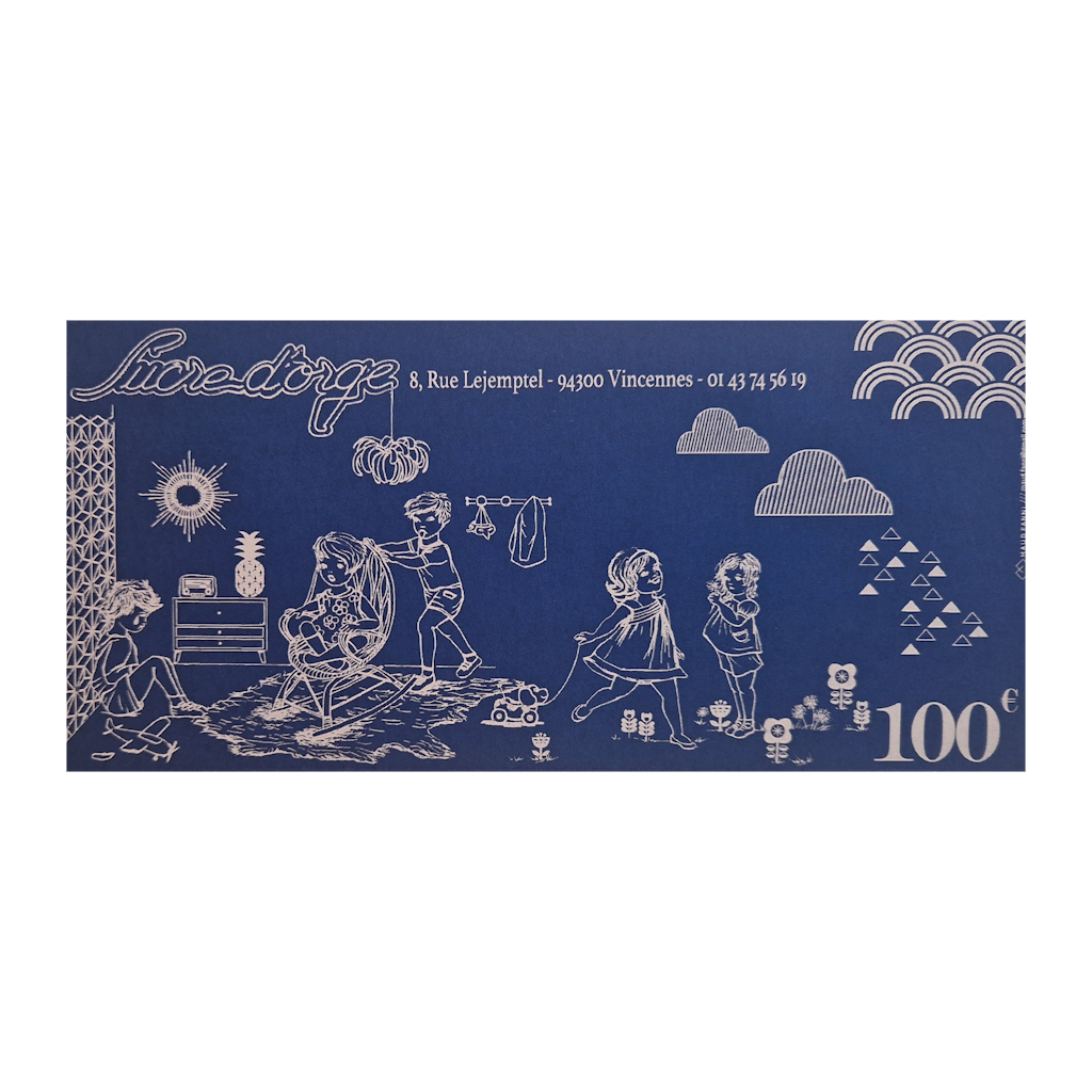 Carte cadeau Sucre d'orge à Vincennes