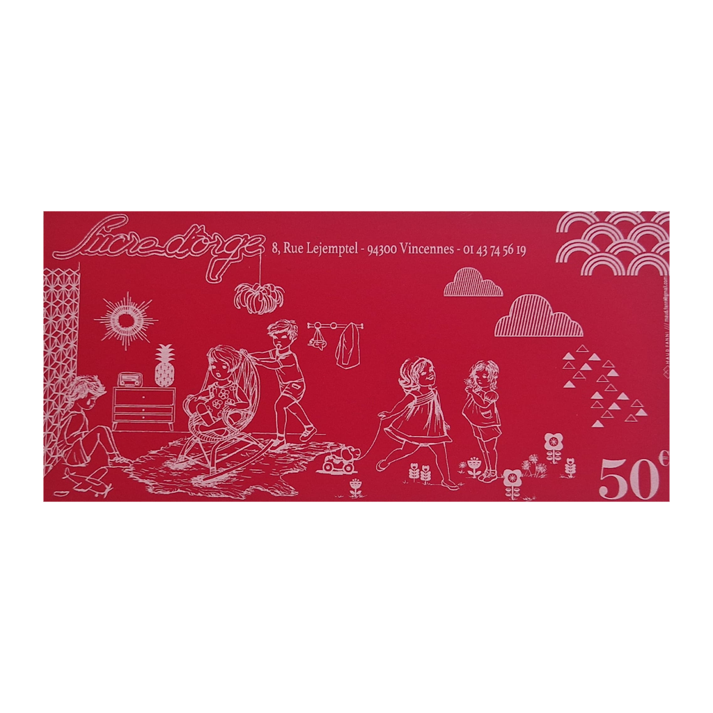 Carte cadeau Sucre d'orge à Vincennes