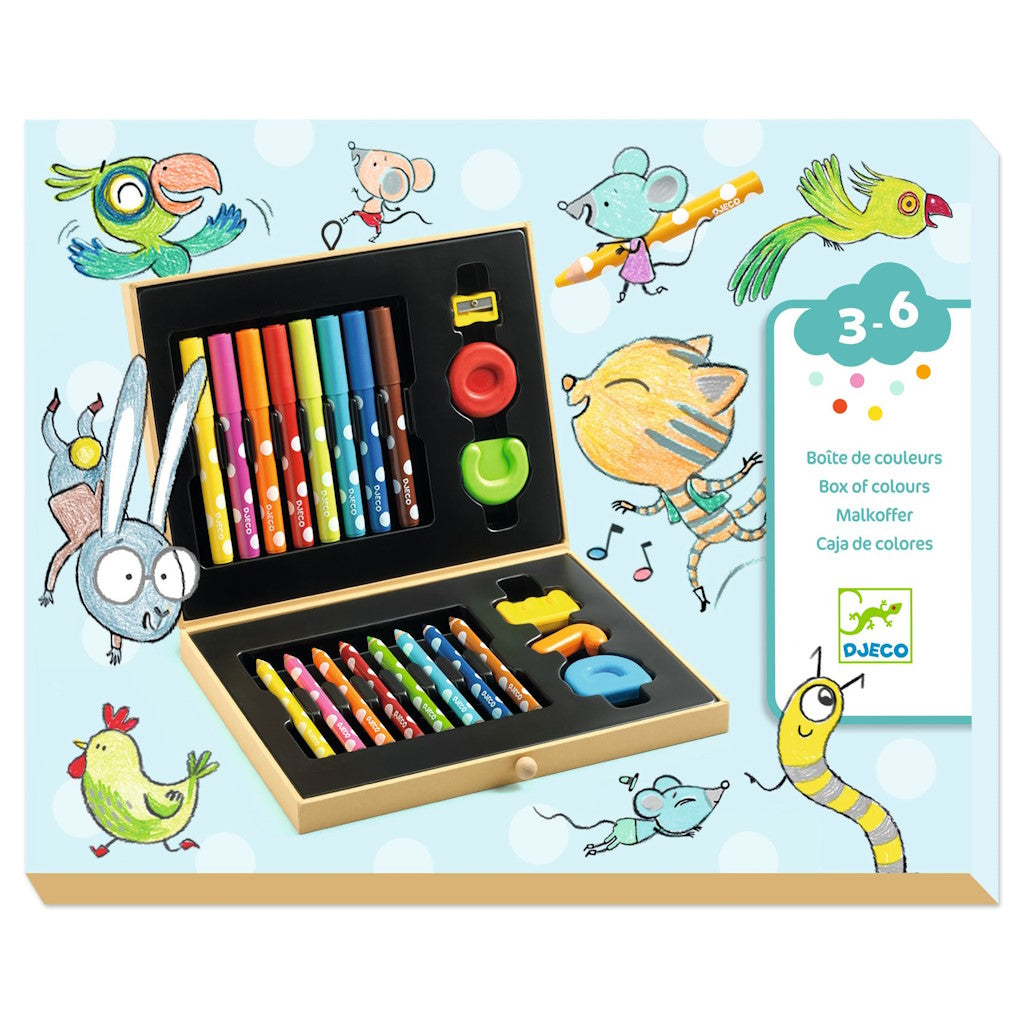 Boite de Couleurs pour les Petits Djeco
