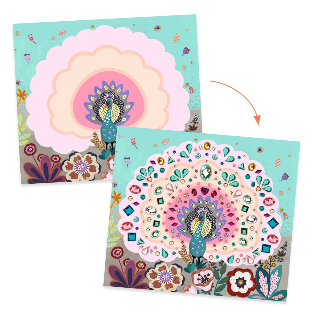 Kit de Strass Beautés sauvages Djeco
