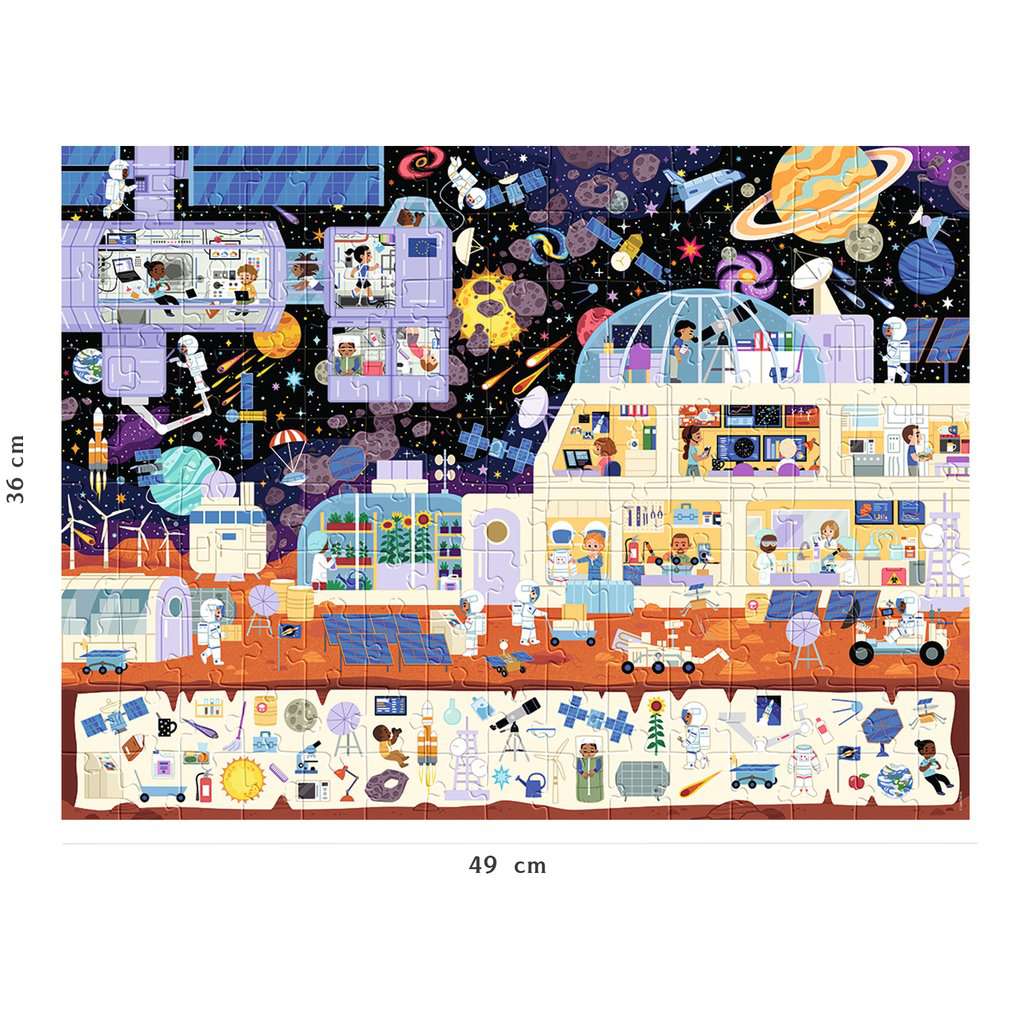 Puzzle 150 pièces Dans l'espace