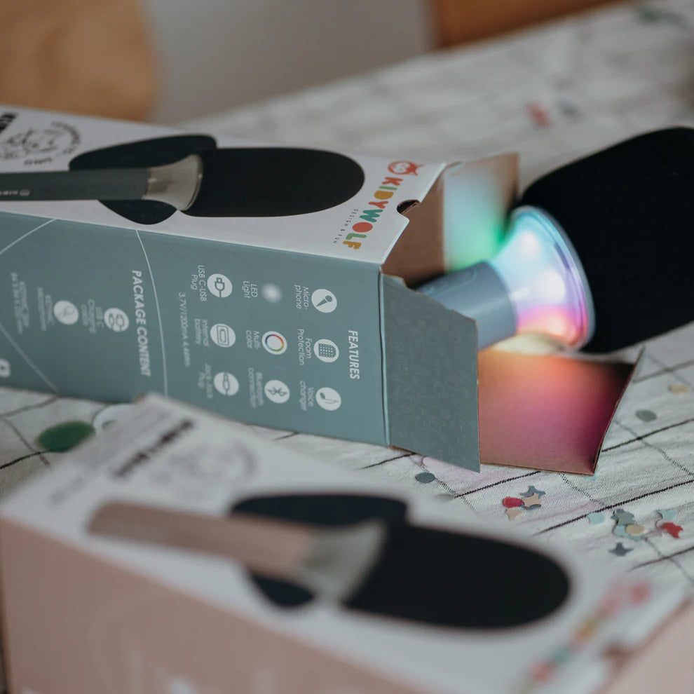 KidyMic Micro Karaoké Bleu Kidywolf