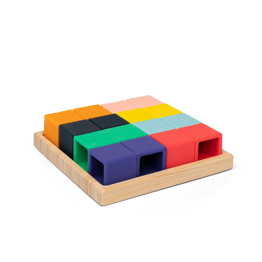 Cubes Silicone Couleurs Vives Little L