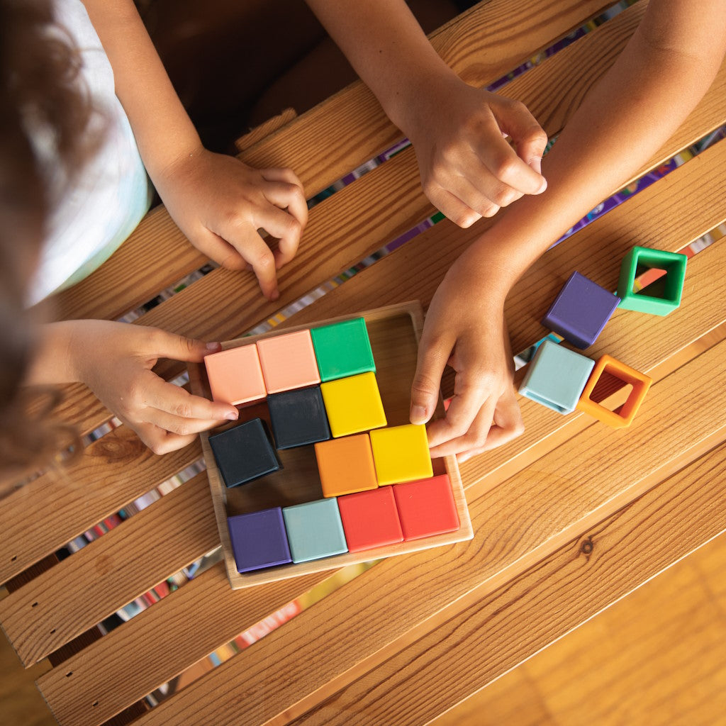 Cubes Silicone Couleurs Vives Little L