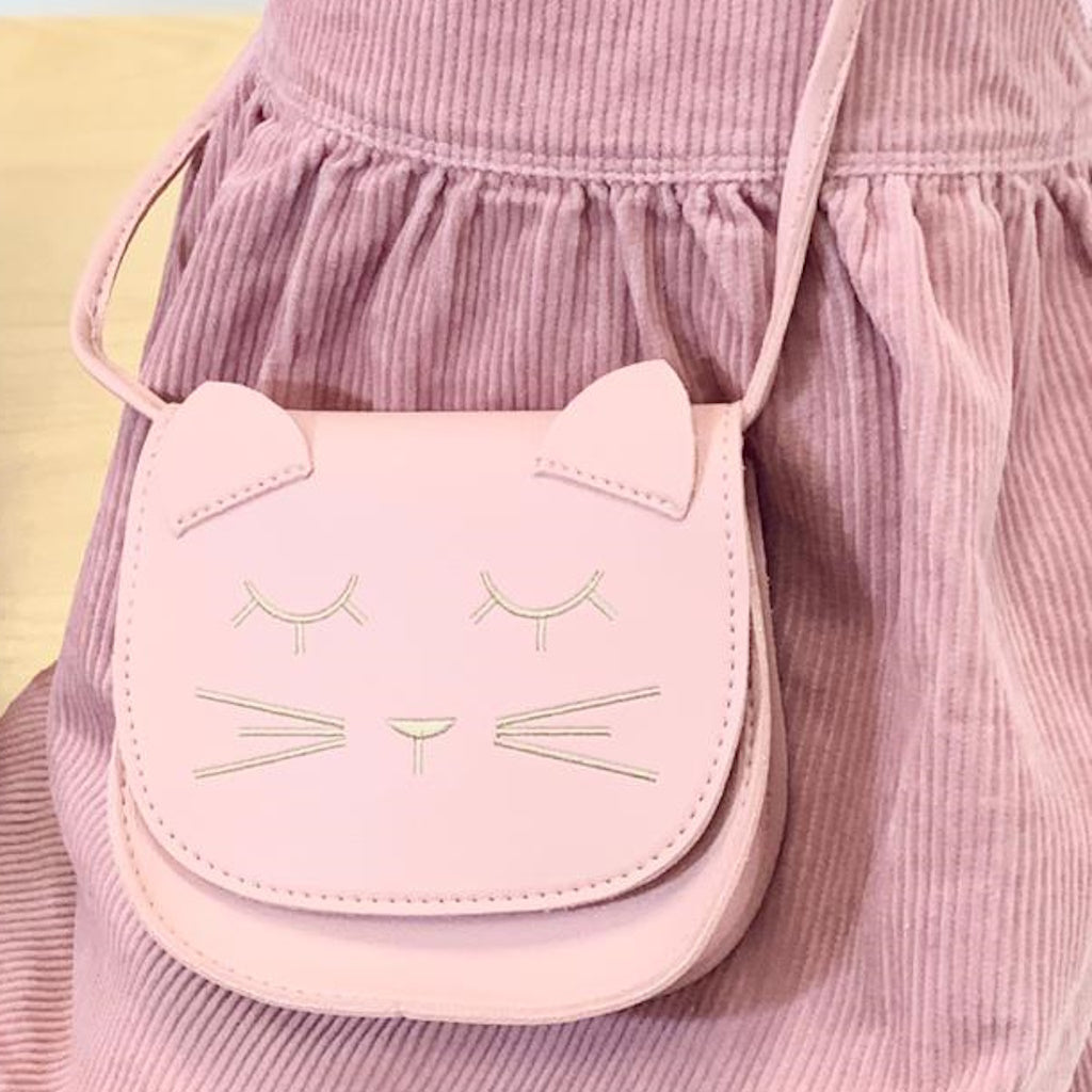 Mina Le Sac bandoulière Chat Rose