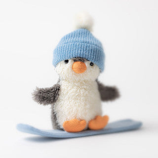 Peluche Peanut Penguin Snowboarding Jellycat