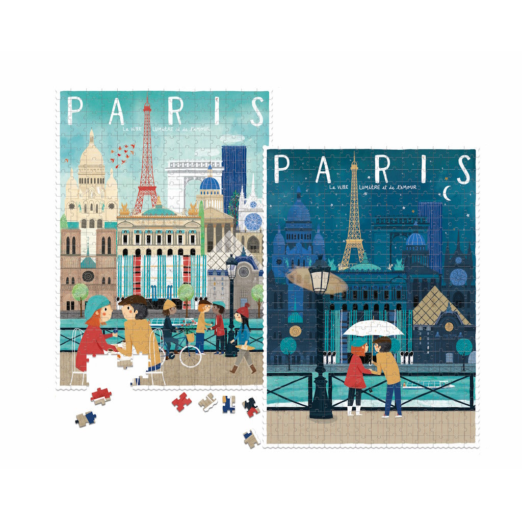 Puzzle réseversible Paris Ville Lumière 350 pièces
