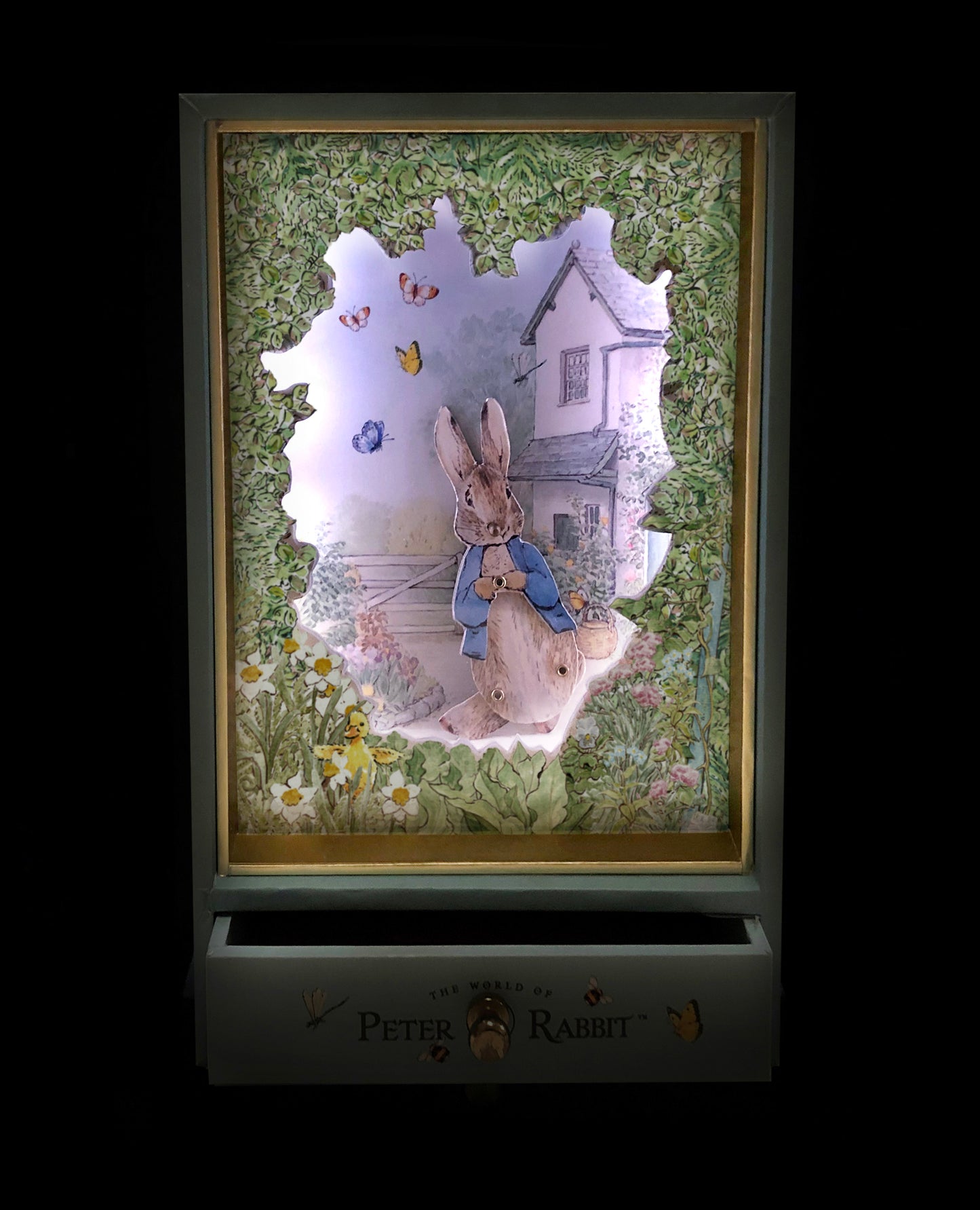 Grand Dancing Musical & Veilleuse Peter Rabbit - Jardin