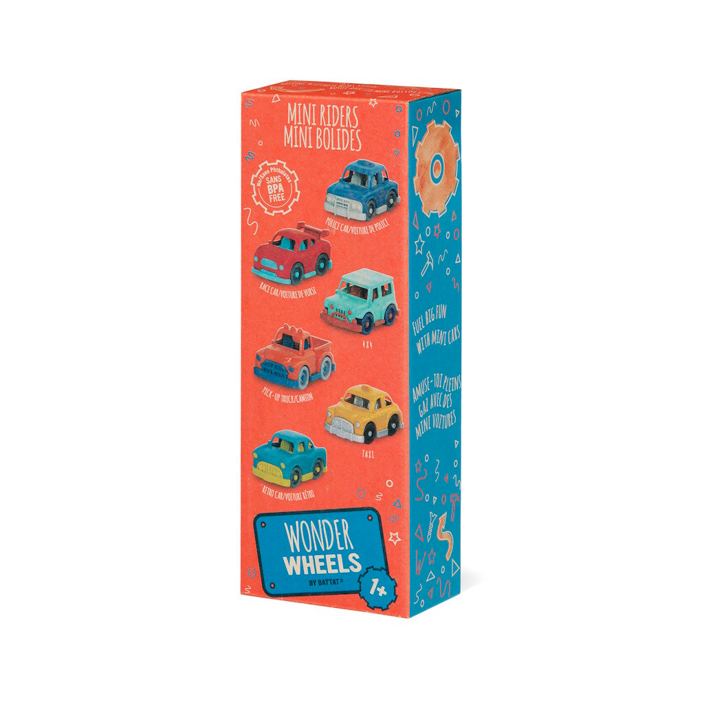 Assortiment de 6 Mini-Véhicules