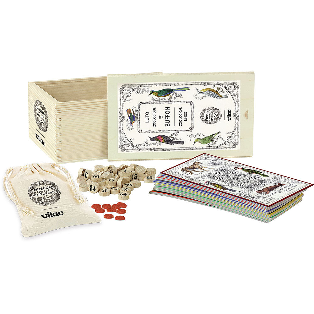Loto zoologique de Buffon avec le Muséum national d'Histoire naturelle