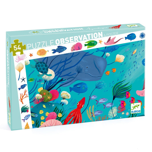 Puzzle Observation 54 pièces Aquatique
