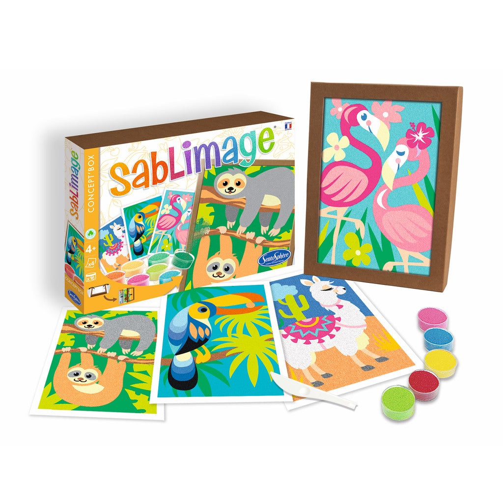 Sablimage Animaux Sud Américains