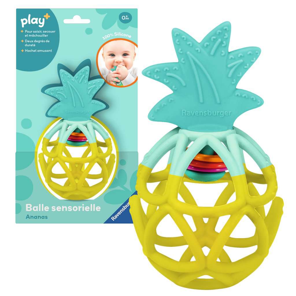 Play+ Baby Balle sensorielle Ananas Ravensburger