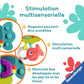 Play+ Baby Peluche Pop-It Piranha Bleu Ravensburger