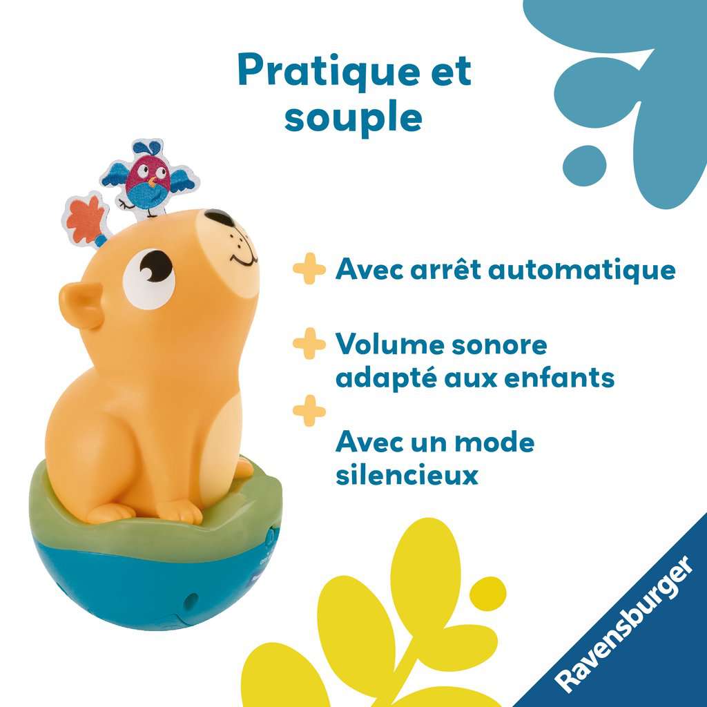 Play+ Baby Culbuto sonore Capybara Ravensburger