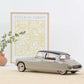 Citroën DS 19 1959 Gris Rosé et Aubergine 1/12 Norev