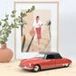 Citroën DS 19 Cabriolet 1961 Rouge Corail 1/18 Norev