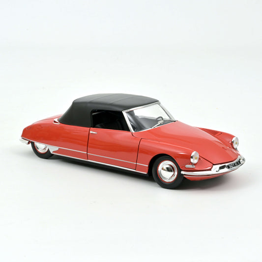 Citroën DS 19 Cabriolet 1961 Rouge Corail 1/18 Norev