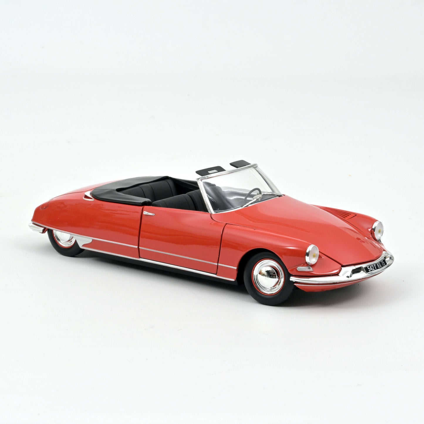 Citroën DS 19 Cabriolet 1961 Rouge Corail 1/18 Norev