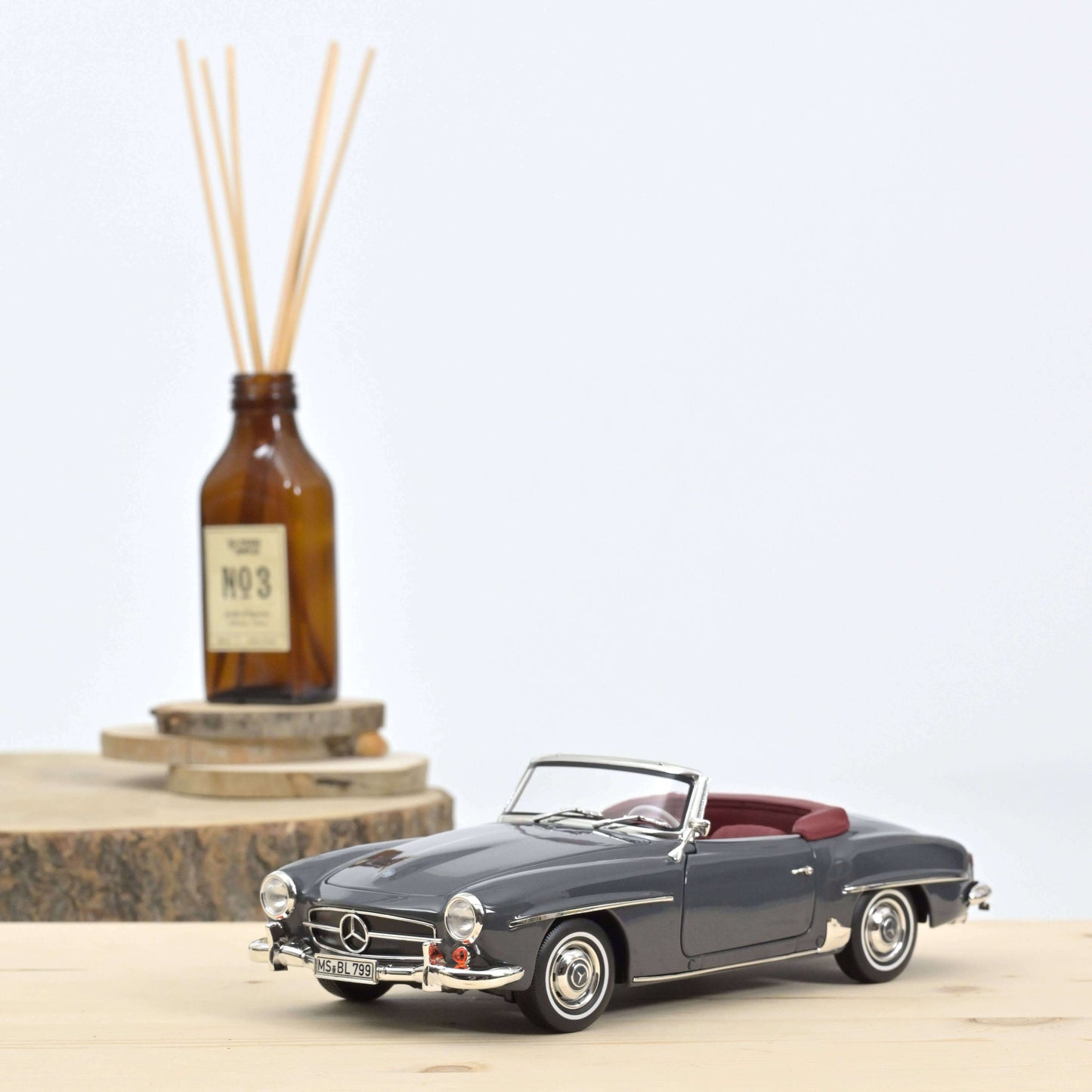 Mercedes-Benz 190 SL 1957 Gris 1/18 Norev