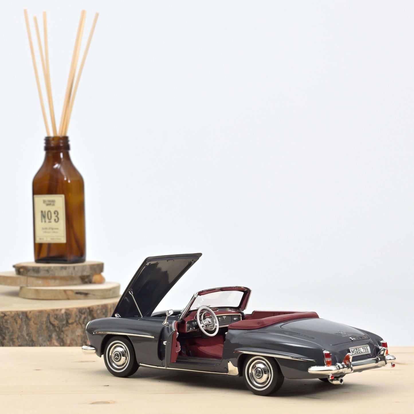 Mercedes-Benz 190 SL 1957 Gris 1/18 Norev