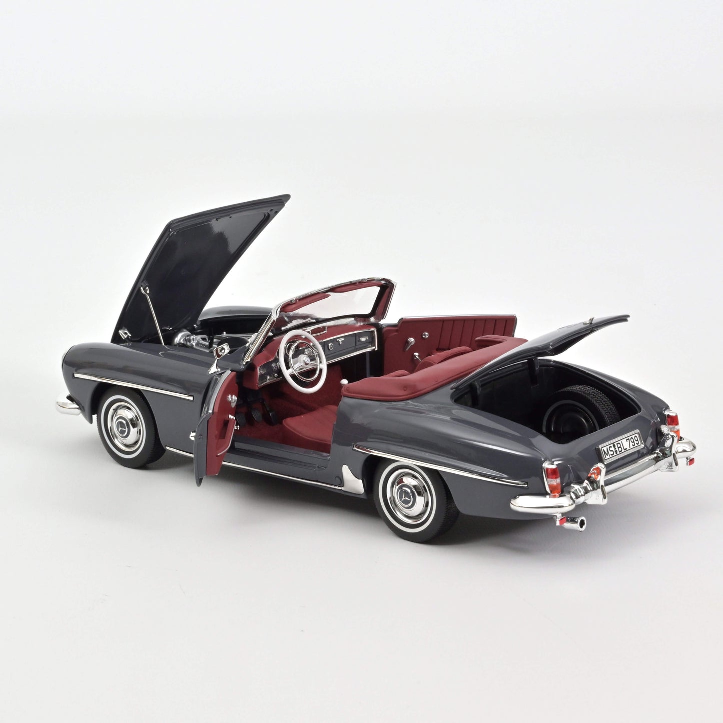 Mercedes-Benz 190 SL 1957 Gris 1/18 Norev