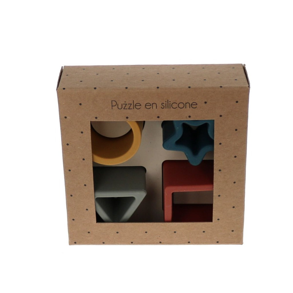 Puzzle en silicone formes géométriques