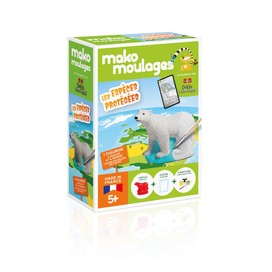 Mako Moulages Espèces protégées Ours polaire