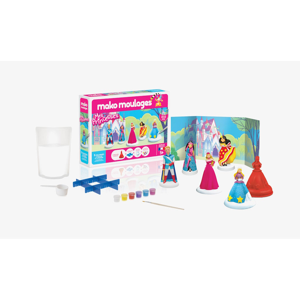 Mako Moulages Mes Princesses Coffret 5 moules