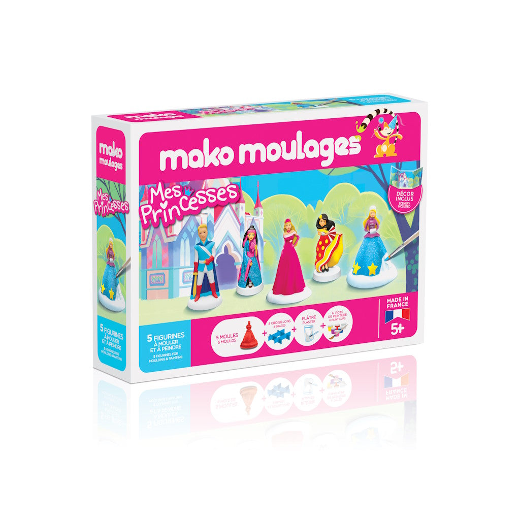 Mako Moulages Mes Princesses Coffret 5 moules