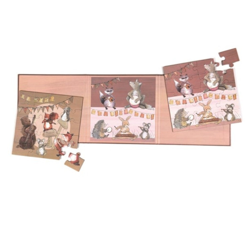 Puzzles Magnétiques Musiciens 2x20 pièces