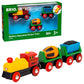 Train de Marchandises avec Lumière Brio
