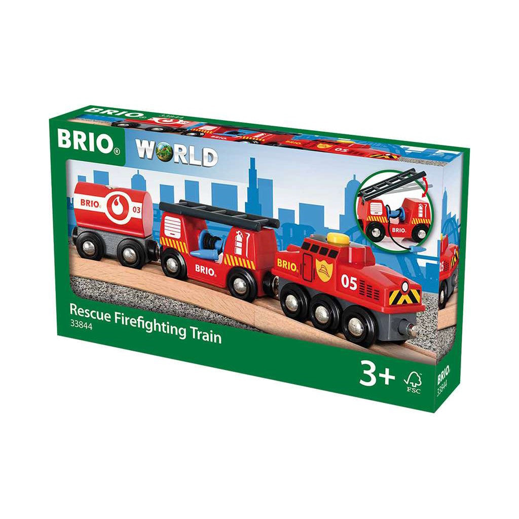 Train des Pompiers Brio