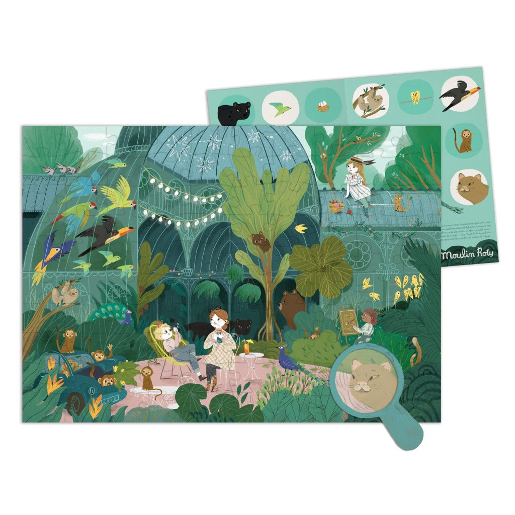 Puzzle 100 pièces Au Jardin des Plantes