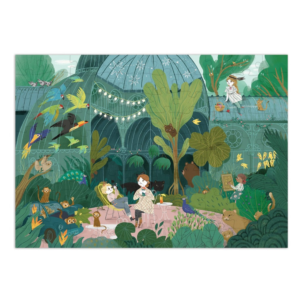 Puzzle 100 pièces Au Jardin des Plantes