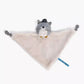 Doudou chat gris clair Fernand Les Moustaches