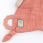 Doudou attache-tétine Girafe Sous mon baobab
