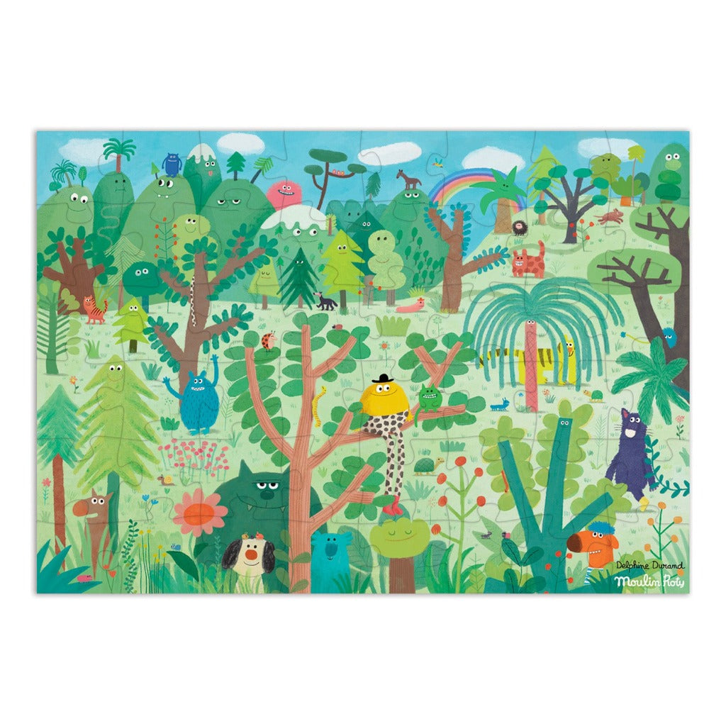 Puzzle 48 pièces La Terre Merveilleuse