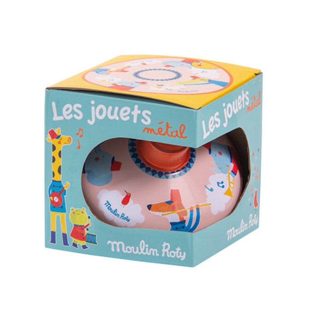 Petite toupie fanfare Les jouets métal