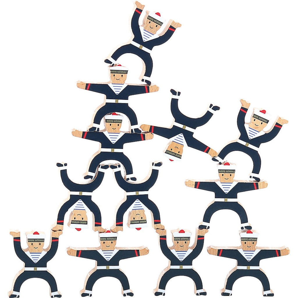 Marin Acrobates Jeu d'Equilibre Marine nationale